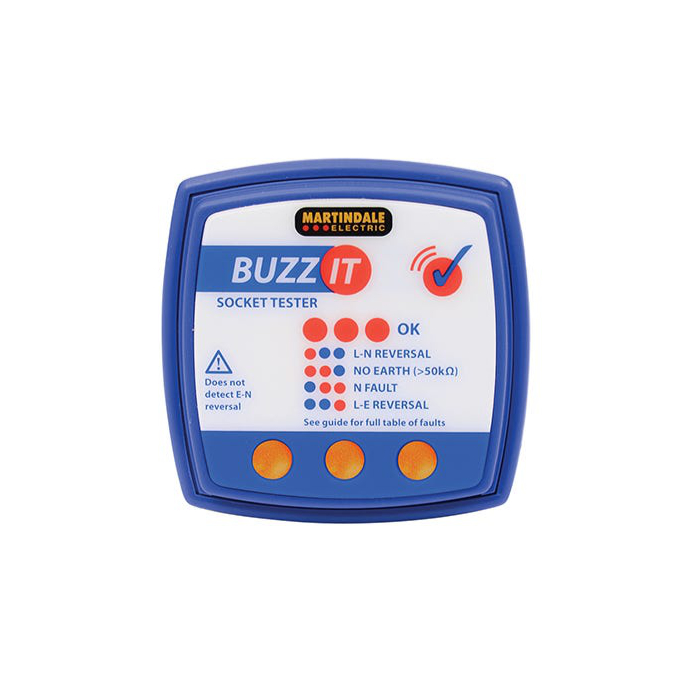 Martindale Buzz-IT Check Plug 13A Socket Tester BZ101