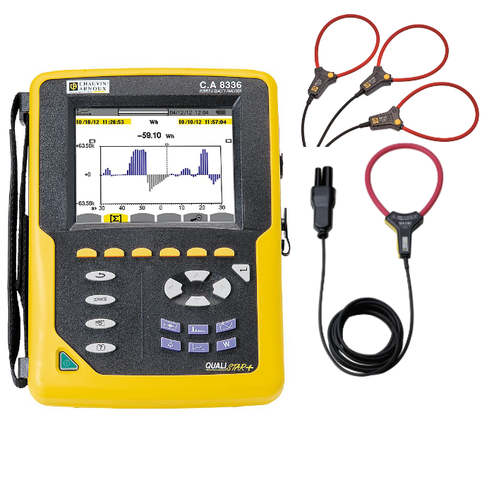 Chauvin Arnoux CA8336 Qualistar+ Power Quality Analyser | test