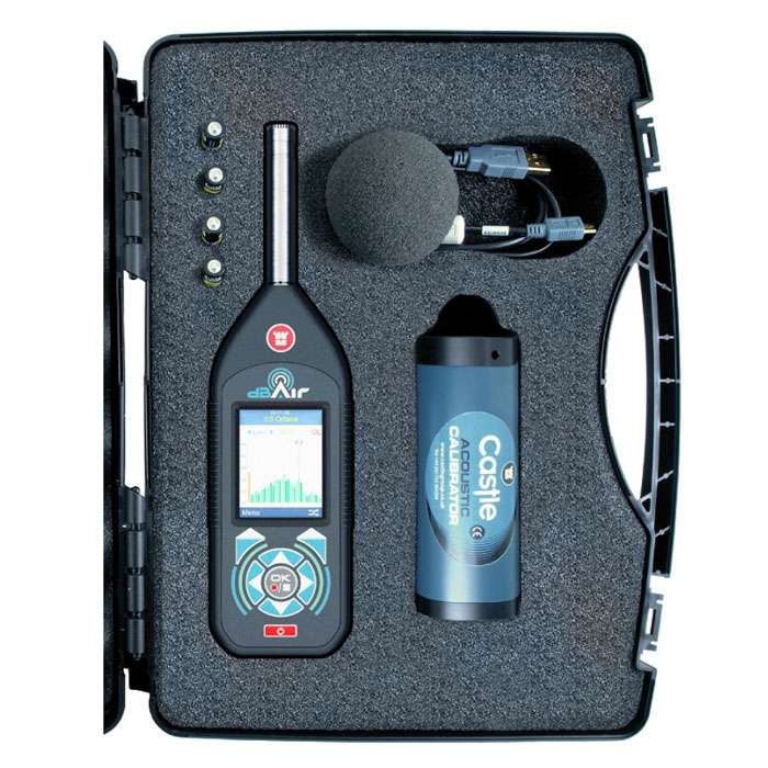 Castle dBAir Class 1 Handheld Safety and Environmental Sound Monitoring System