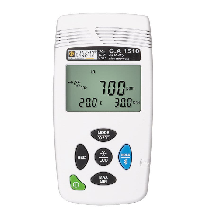Chauvin Arnoux CA1510 Indoor Air Quality CO2 Logger