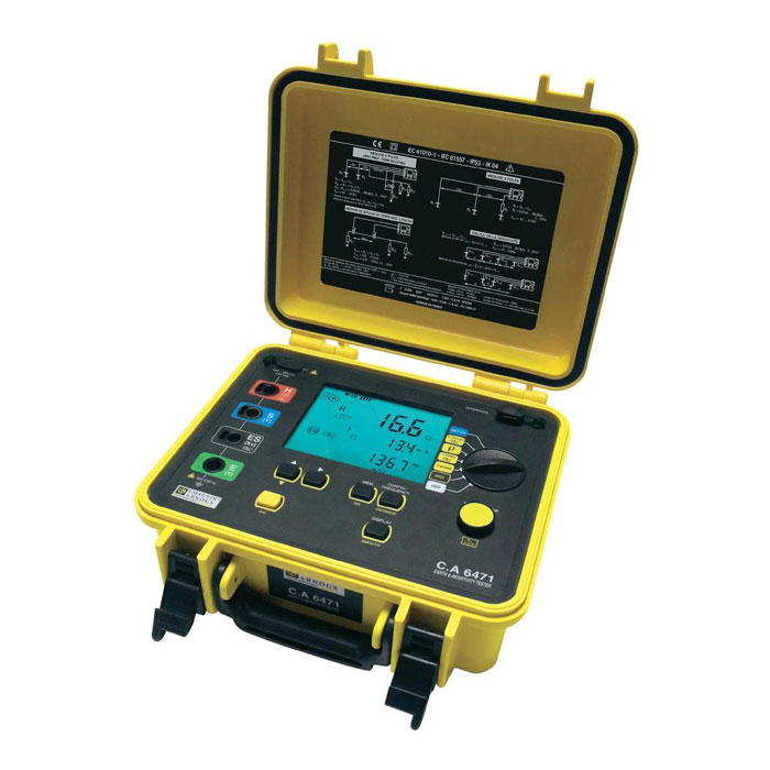 Chauvin Arnoux CA6471 Earth and Resistivity Tester