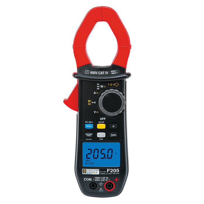 Chauvin Arnoux F205 True RMS Clamp Meter