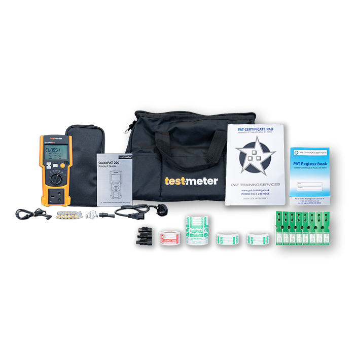 Test Meter QuickPAT200 Contractors PAT Testing Kit