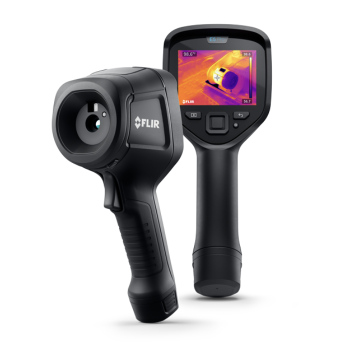 Teledyne FLIR E5 Pro Thermal Imaging Camera front and back view