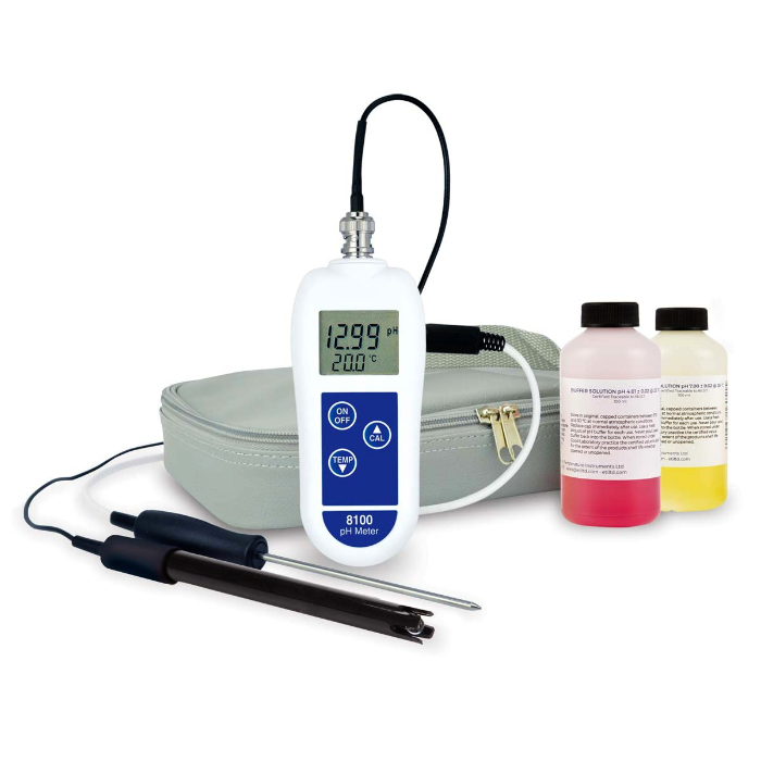 ETI 8100 pH and Temperature Measurement Kit