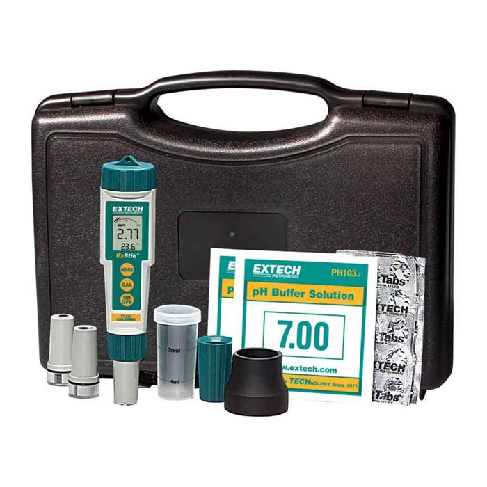 Extech EX900 ExStik 4 in1 Chlorine, pH, ORP and Temperature Kit
