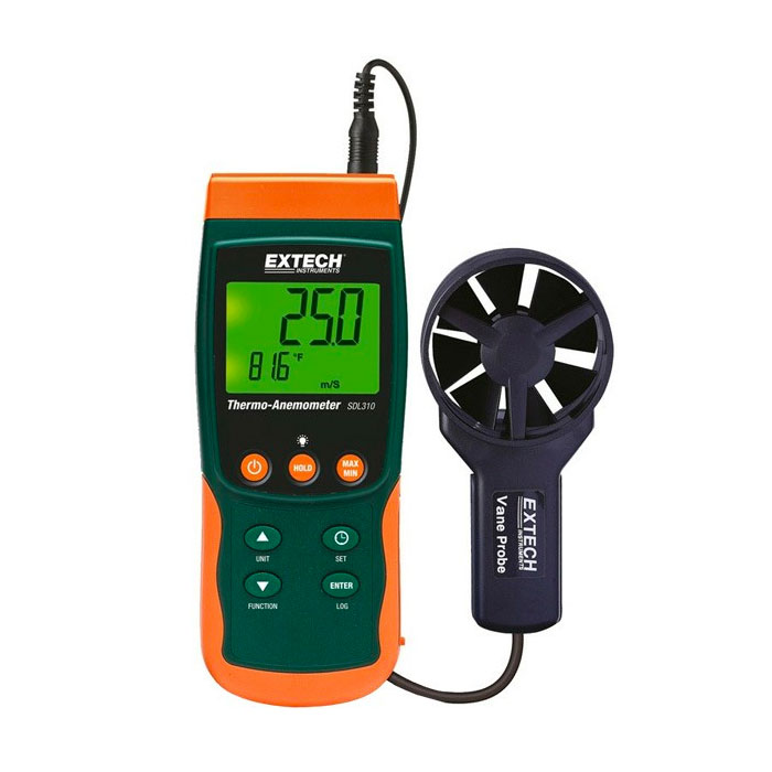 Extech SDL310 Thermo-Anemometer / Datalogger