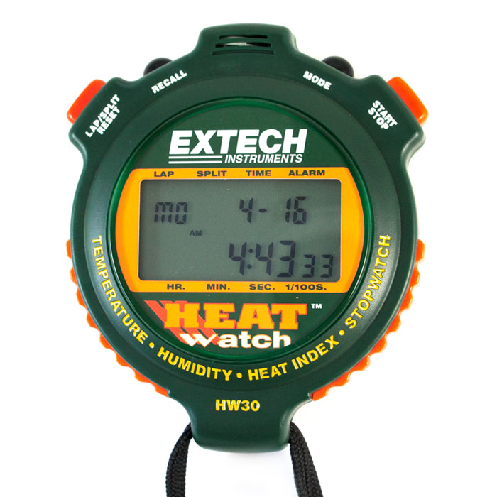 Extech HW30 HeatWatch Humidity/Temperature Stopwatch