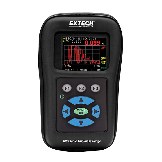 Extech TKG250 Ultrasonic Thickness Gauge and Datalogger
