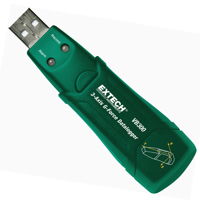 Extech VB300 3-Axis G-Force USB Datalogger