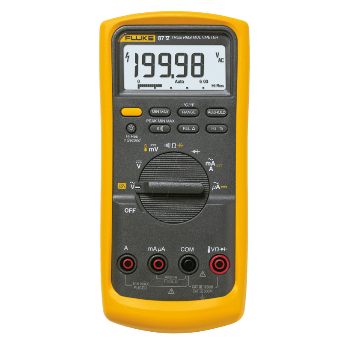 Fluke 87V TRMS Industrial Multimeter