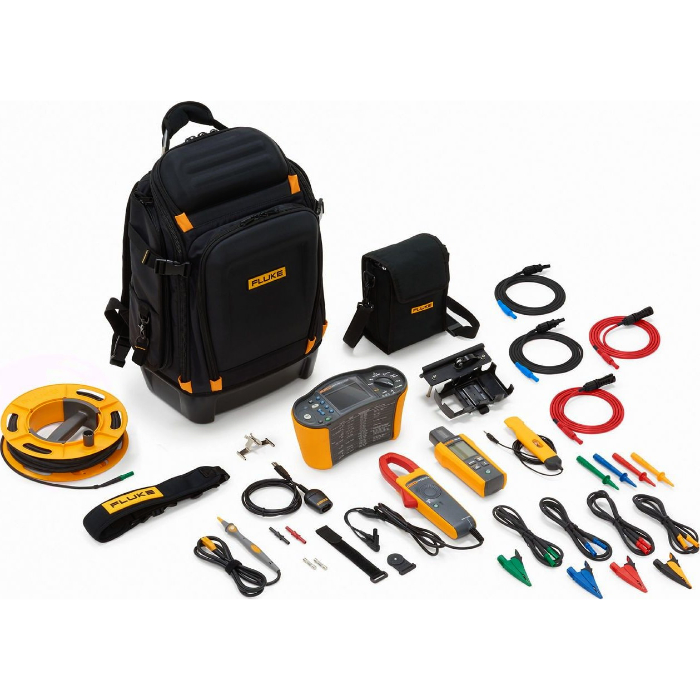 Fluke SMFT-1000 Solar PV Multifunction Tester and I-V Curve Tracer-Standard Kit contents 