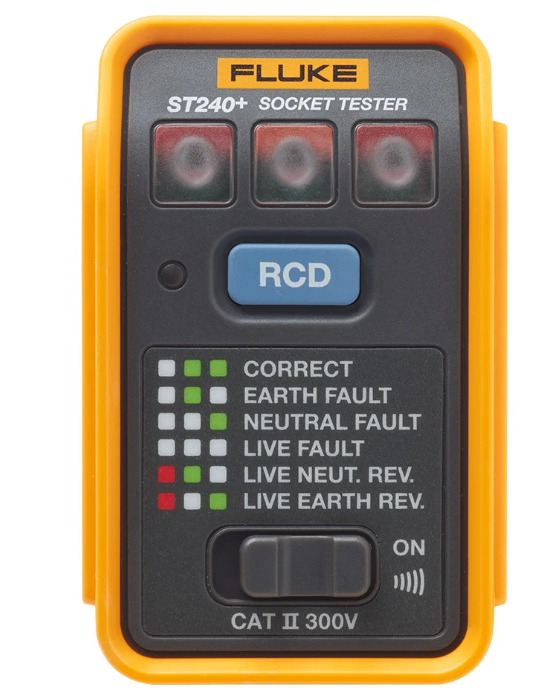 Fluke ST240+ RCD Socket Tester (Audible)