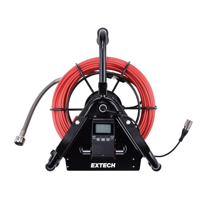 Extech HDV7C-P28-30 28mm Camera Probe with 30m Plumbing Spool