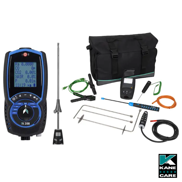 Kane 358 Combustion Flue Gas Analyser CPA1 Kit