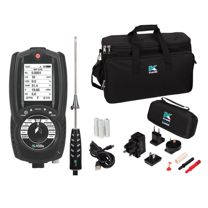 KANE 458s Flue Gas Analyser with Accessories