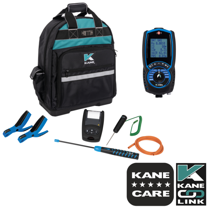 KANE 458s Link Flue Gas Analyser PRO Kit 2