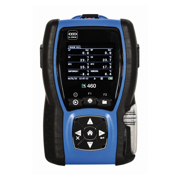 KANE 460 HVACR, Heating, Cooling, Refrigeration and IAQ Analyser