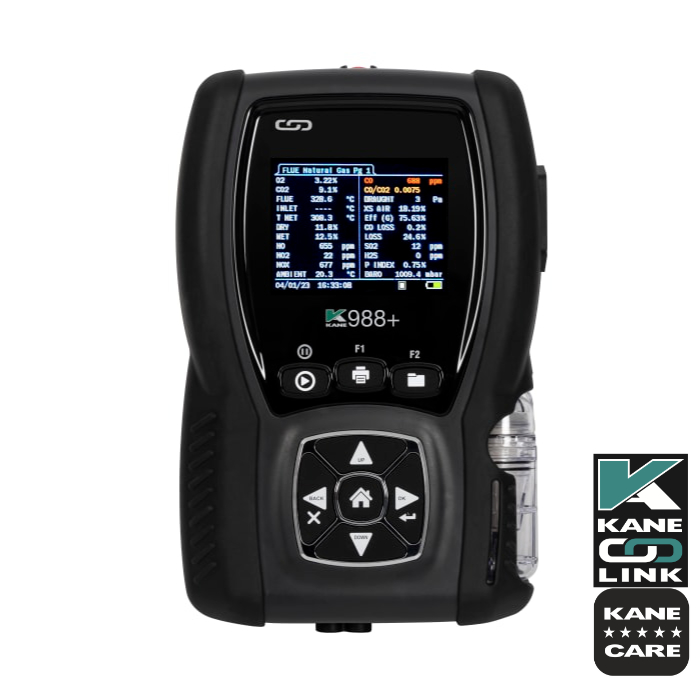 KANE 988+ Industrial Flue and Engine Gas Analyser