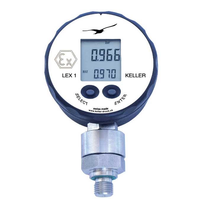Keller LEX1 Ei Intrinsically Safe Digital Manometer (30bar)