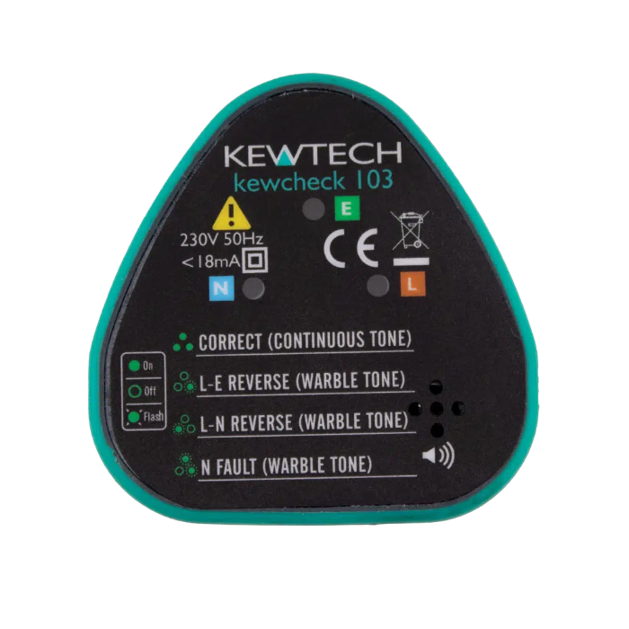Kewtech KT103 Wall Socket Checker