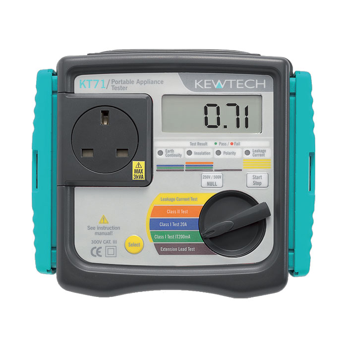 Kewtech KT71 PAT Tester