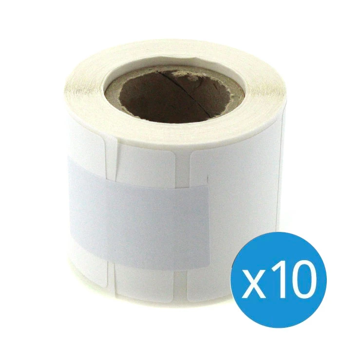 Pack of 10 x Label Rolls for Kewtech KEW80L Printer (3000 labels)