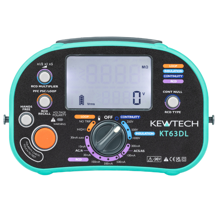 Kewtech KT63DL Front View