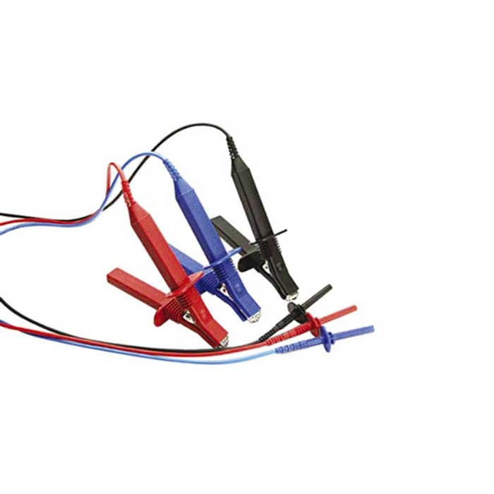 Megger 10m HV Insulation Test Leads with 10kV Large Clips (1002-647)