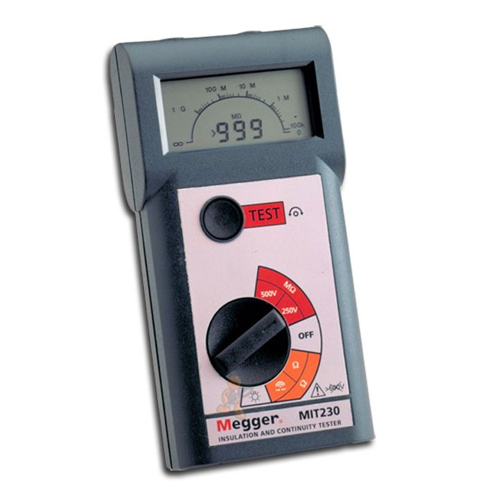 Megger MIT230-HD Insulation and Continuity Tester