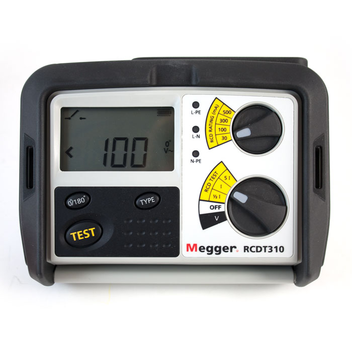 Megger RCDT310 RCD Tester Front
