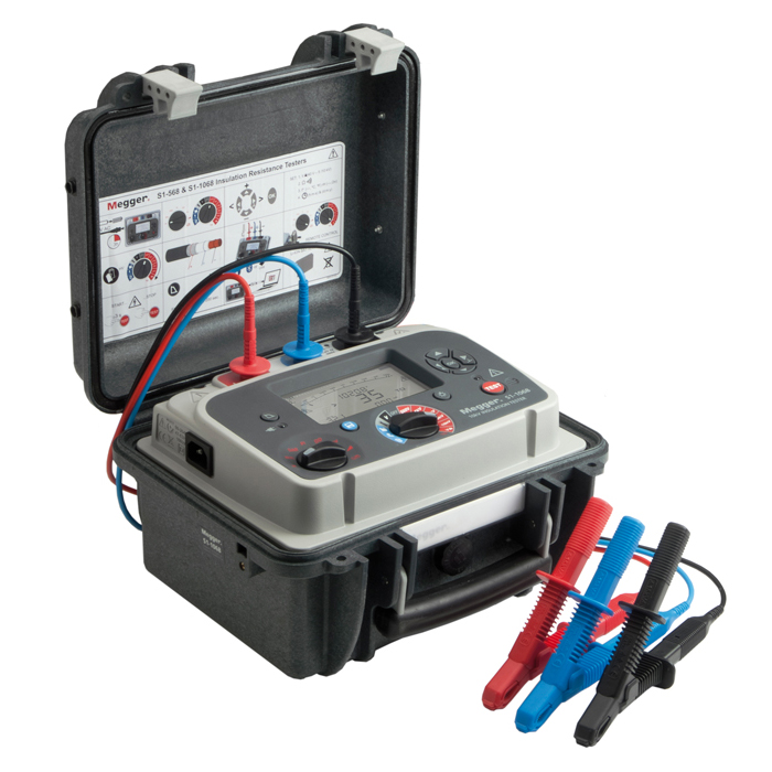 Megger S1-1068 10kV Insulation Resistance Tester With Leads