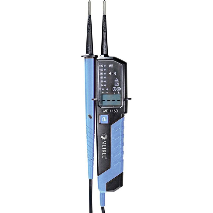 Metrel MD1160 LCD Voltage/Continuity Tester