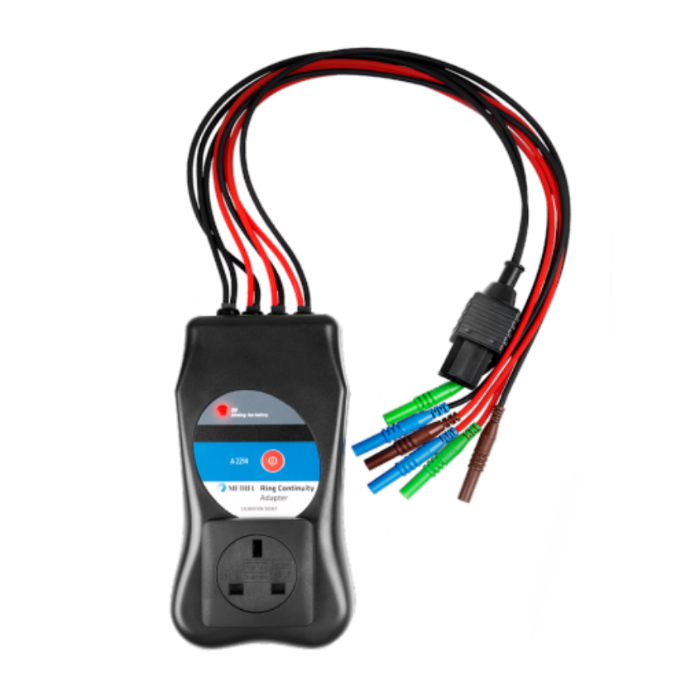 Metrel A 2214 Continuity Adapter Rear View