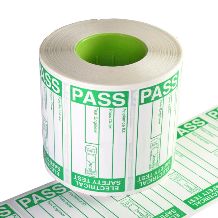 PAT Labels - 500 PASS