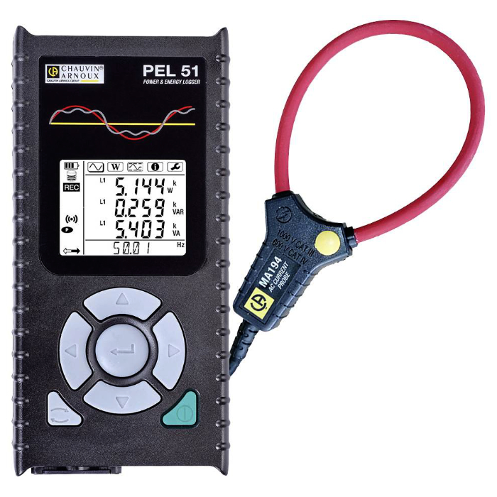 Chauvin Arnoux PEL51 Single Phase Power and Energy Logger