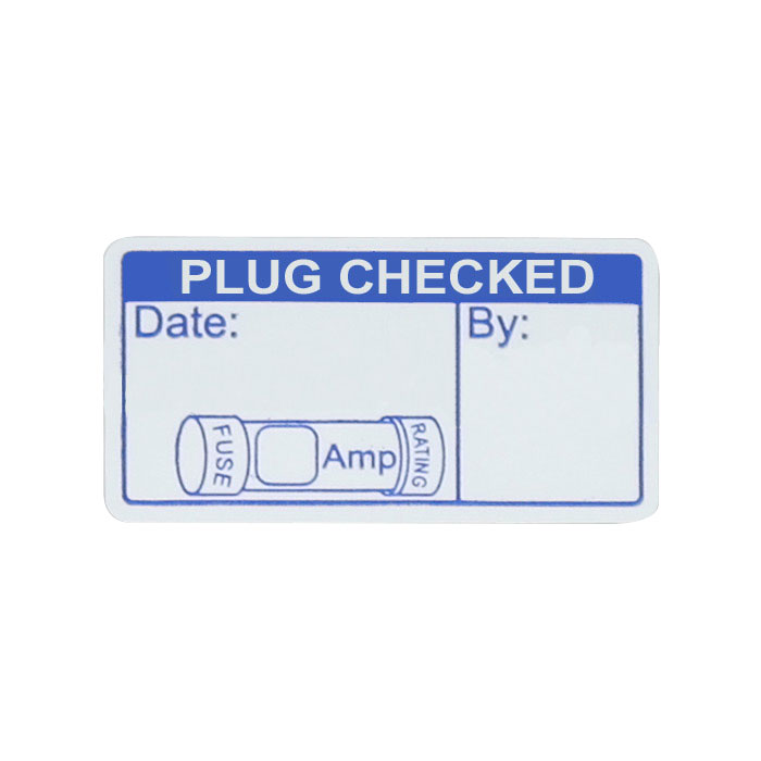 Plug Check Labels