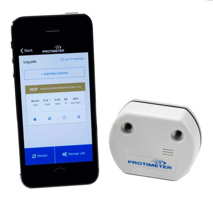 Protimeter BLE Bluetooth Temperature and Moisture Logger