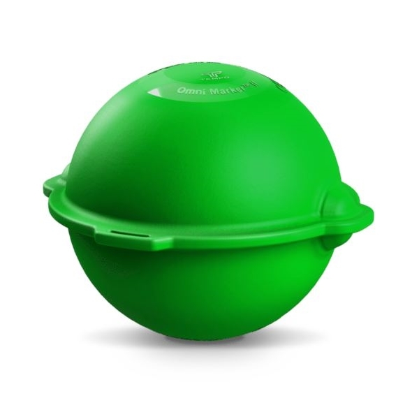 Radiodetection Omni Marker II Green Ball Frontal View