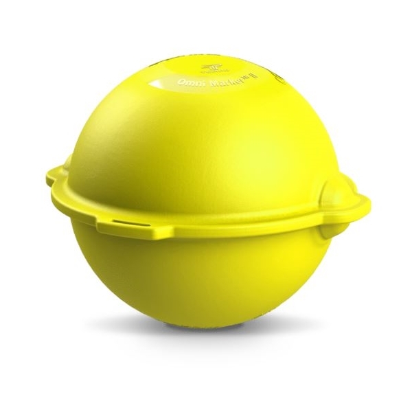 Radiodetection OmniMarker II Yellow Ball for Gas Usage Frontal View