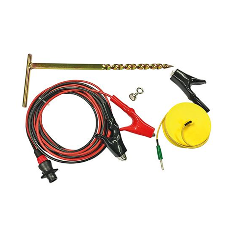 Radiodetection Transmitter Detection Kit Aerial View with the Products Laid Out 