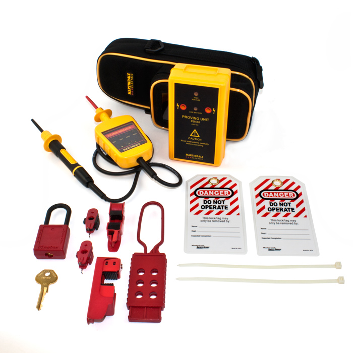 Isolation Measuring Device Safe Isolation and Voltage detection kits from Master Lock and ...