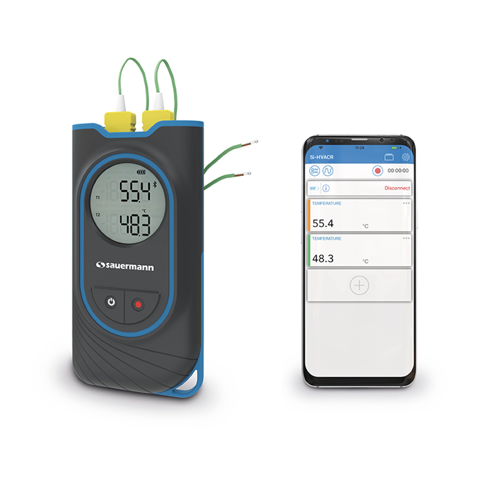 Sauermann Si-TT3 HVACr 2-Channel Thermometer