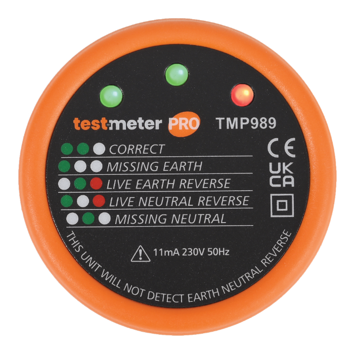 Test Meter PRO TMP989 13A Socket Tester