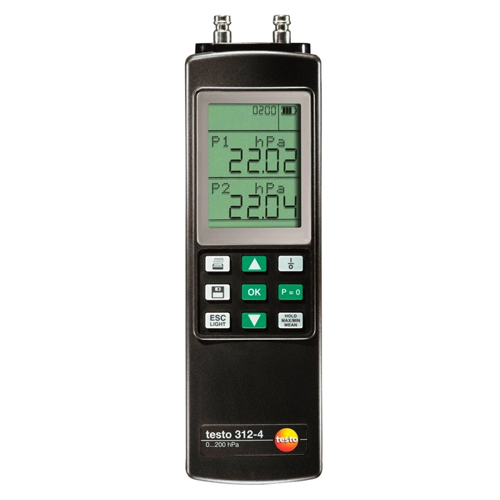 Testo 312-4 Gas and Water Pressure Meter
