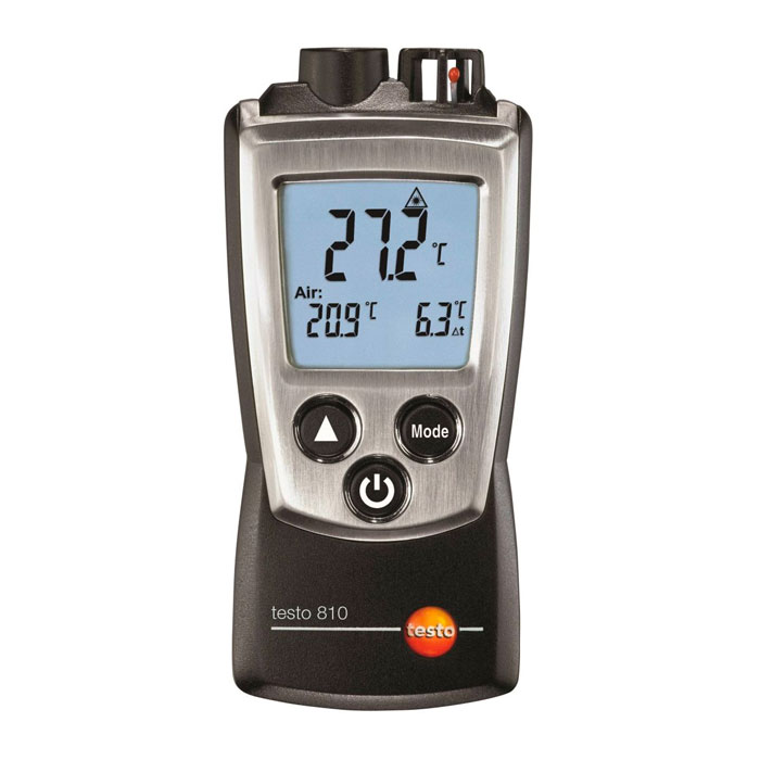 Testo 810 Infrared Air and Surface Temperature Thermometer