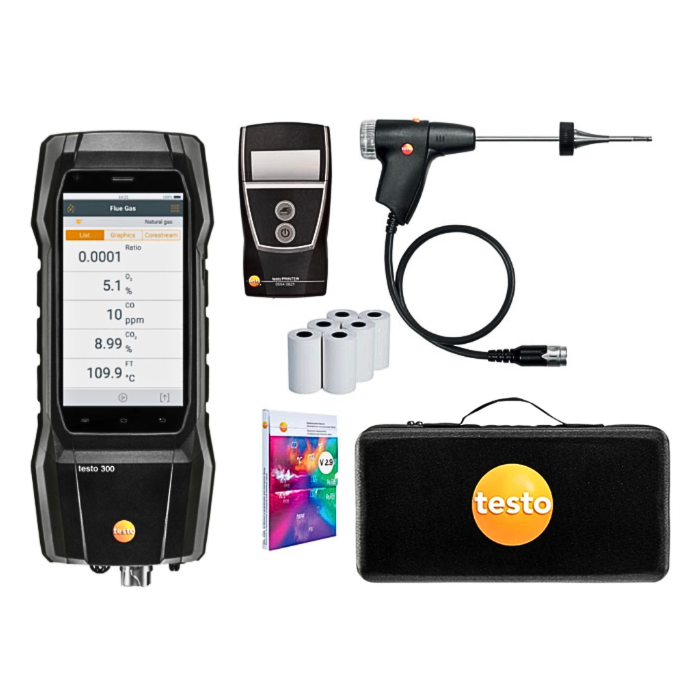Testo 300 NOx Flue Gas Analyser Kit