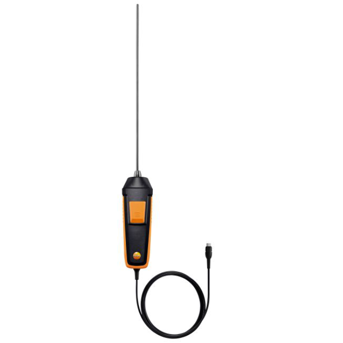 Testo High-precision immersion/penetration probe (digital) - with Pt100 temperature sensor 0618 0275