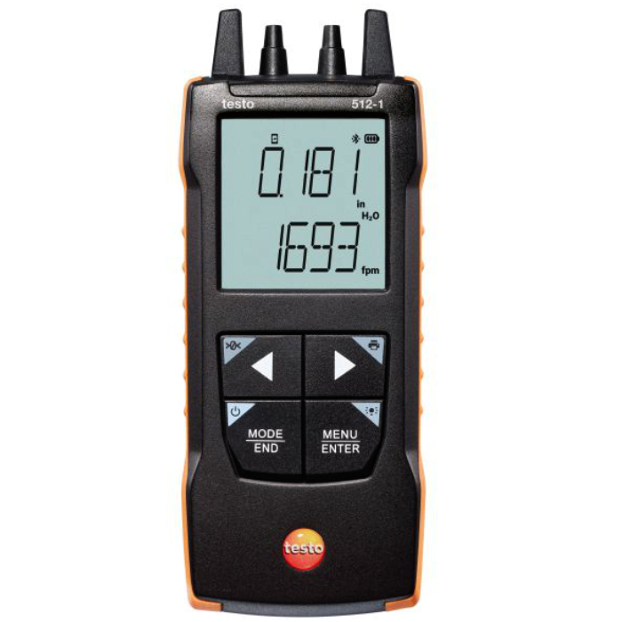 Testo 512-1 Differential Pressure Meter