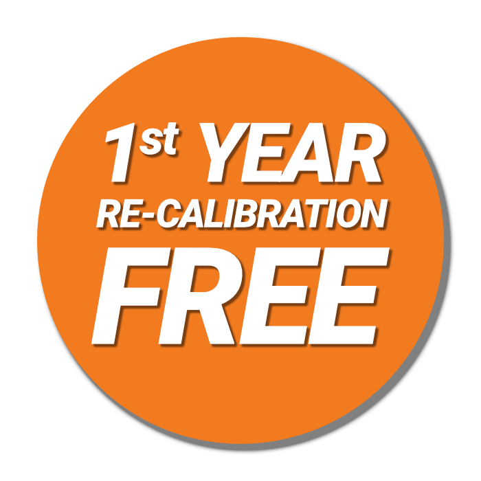 Testo 1st Year FREE Re-Calibration